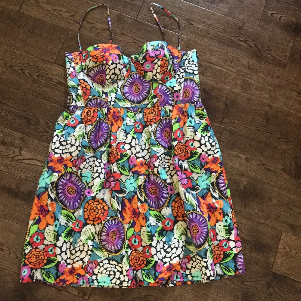 Miss International colorful dress